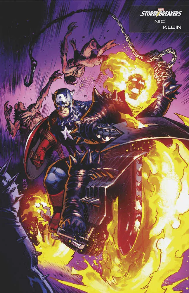 Ghost Rider 18, variante de Nic Klein Stormbreakers