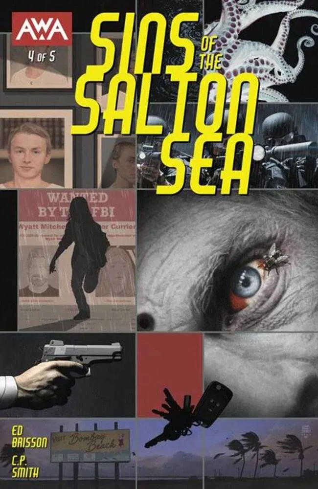 Sins Of The Salton Sea #4 (sur 5) Couverture A Tim Bradstreet (Public averti)