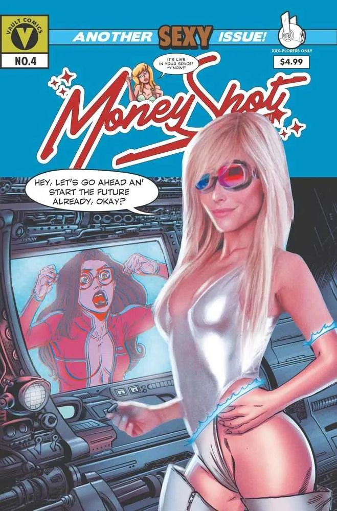 Money Shot revient #4 Couverture B Seeley (Public averti)