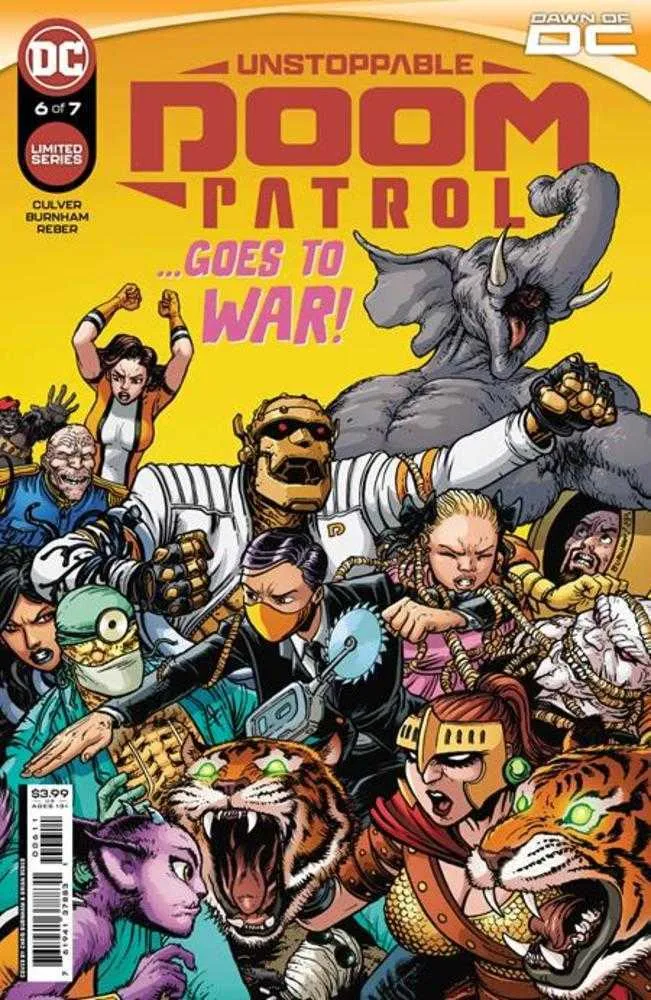 Unstoppable Doom Patrol #6 (sur 7) Couverture A Chris Burnham