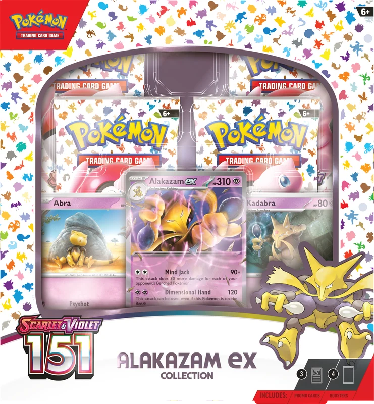 JCC POKÉMON SV3.5 : 151 ALAKAZAM EX COLLECTION