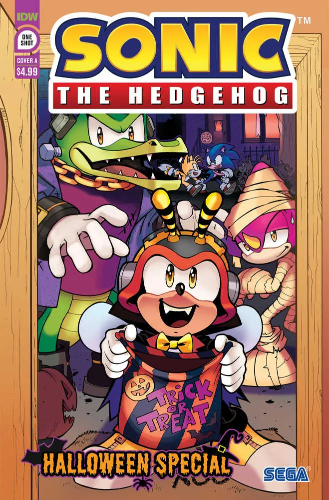 Sonic Hedgehog Halloween Special #1 Couverture A Lawrence