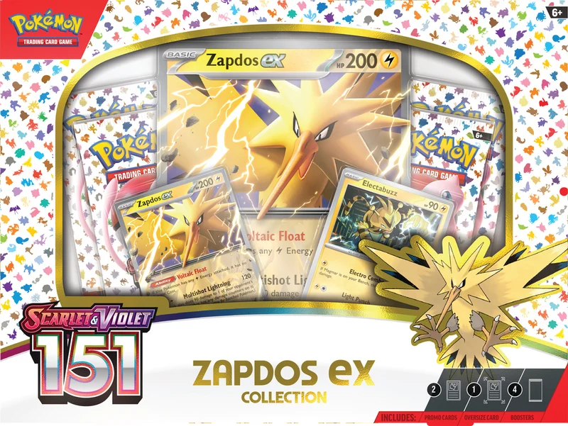 JCC POKÉMON SV3.5 : 151 ZAPDOS EX COLLECTION