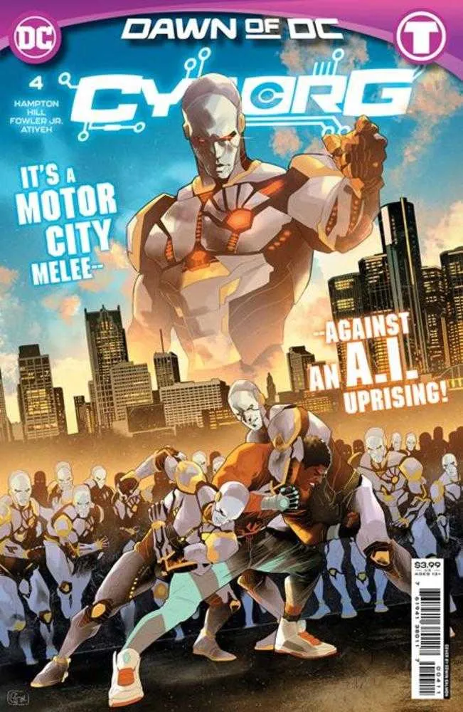 Cyborg n° 4 (sur 6) Couverture A Edwin Galmon