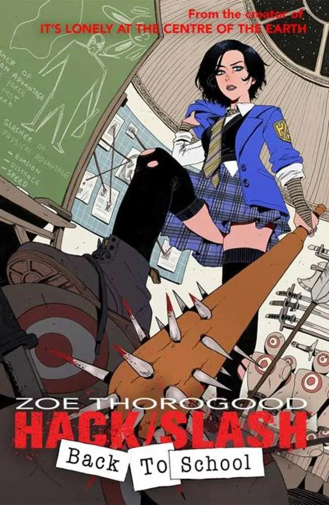 Hack Slash Retour à l'école #1 (sur 4) Couverture A Zoe Thorogood