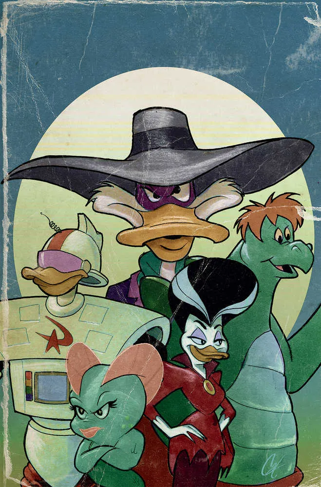 Darkwing Duck #10 Couverture V 10 Exemplaire Foc Staggs Virgin