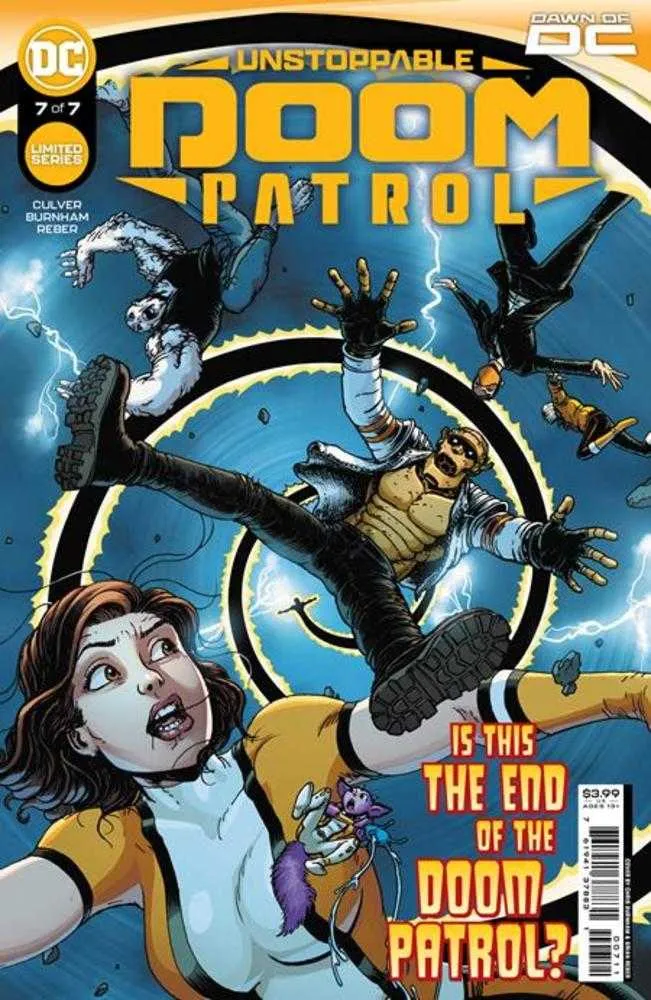 Unstoppable Doom Patrol #7 (sur 7) Couverture A Chris Burnham