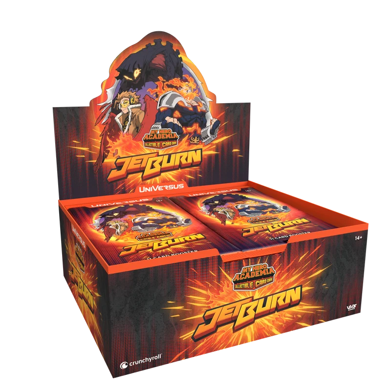 BOÎTE DE BOOSTER MY HERO ACADEMIA CCG JET BURN