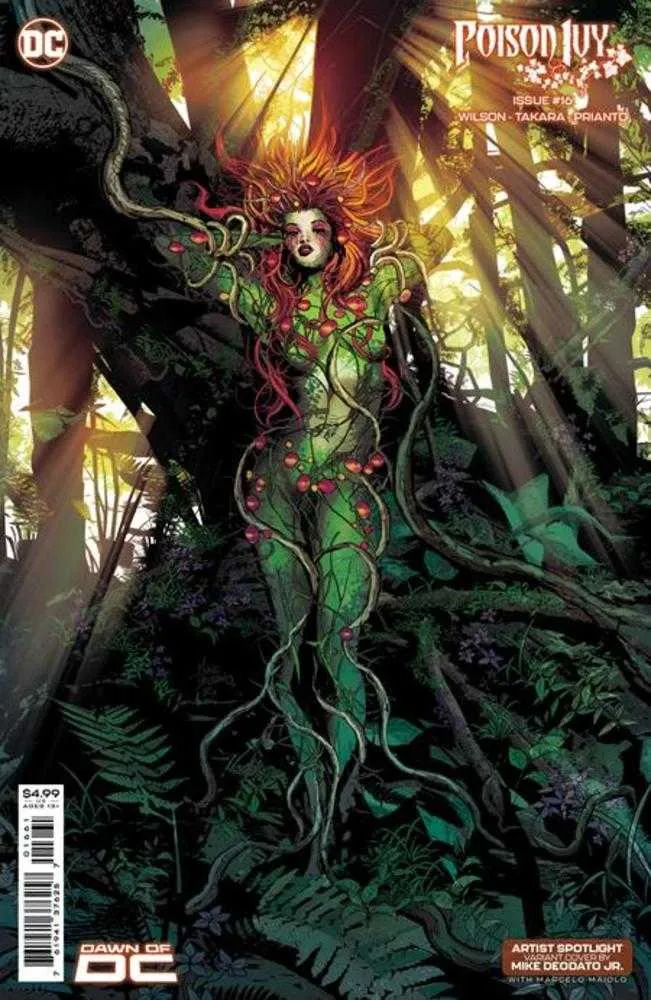 Poison Ivy #16 Couverture D Mike Deodato Jr Artiste Spotlight Variante sur papier cartonné