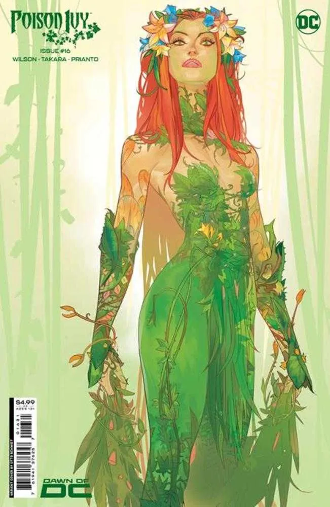 Poison Ivy #16 Couverture C Otto Schmidt Variante sur papier cartonné