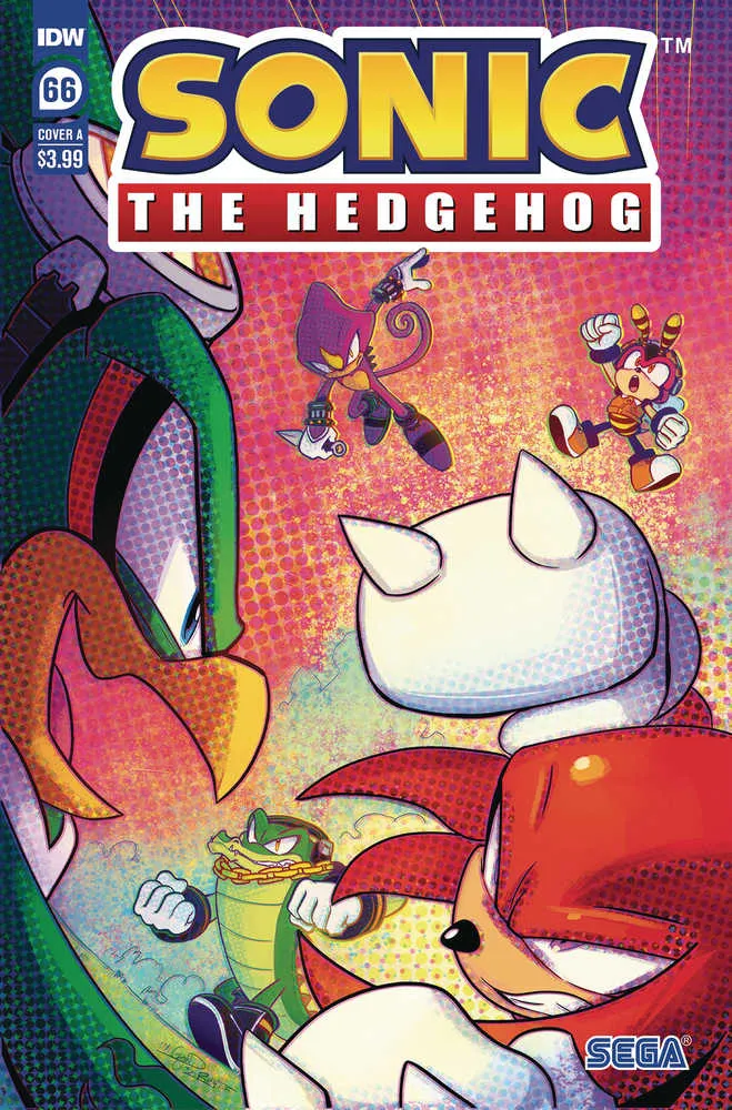 Sonic The Hedgehog #66 Couverture A Dutreix