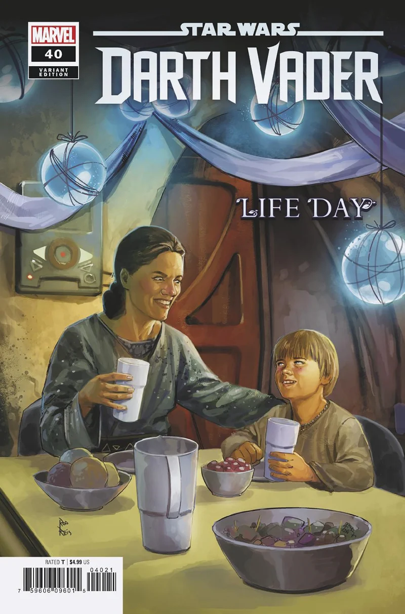 Star Wars : Darth Vader 40 Rod Reis Life Day Variant [Dd]