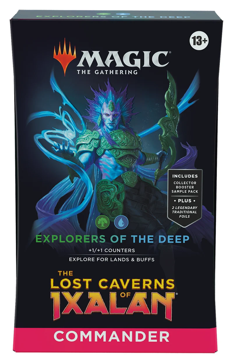 DECK DE COMMANDANT DES CAVERNES PERDUES D'IXALAN