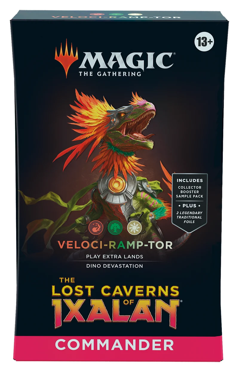 DECK DE COMMANDANT DES CAVERNES PERDUES D'IXALAN