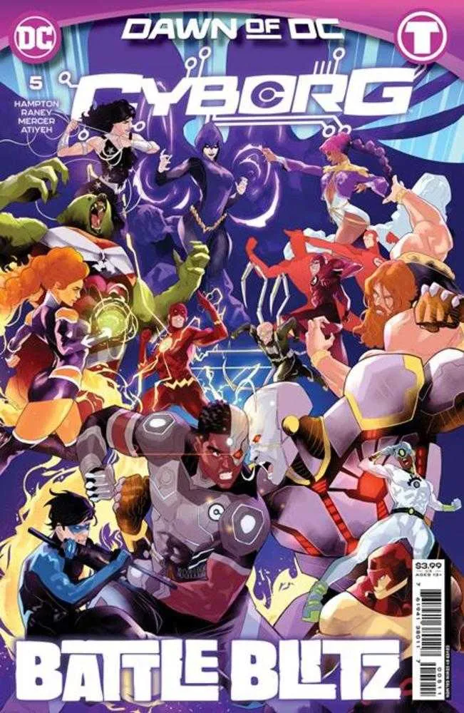 Cyborg n° 5 (sur 6) Couverture A Edwin Galmon