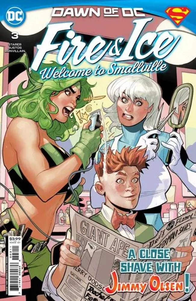 Feu et Glace Bienvenue à Smallville n° 3 (sur 6) Couverture A Terry Dodson