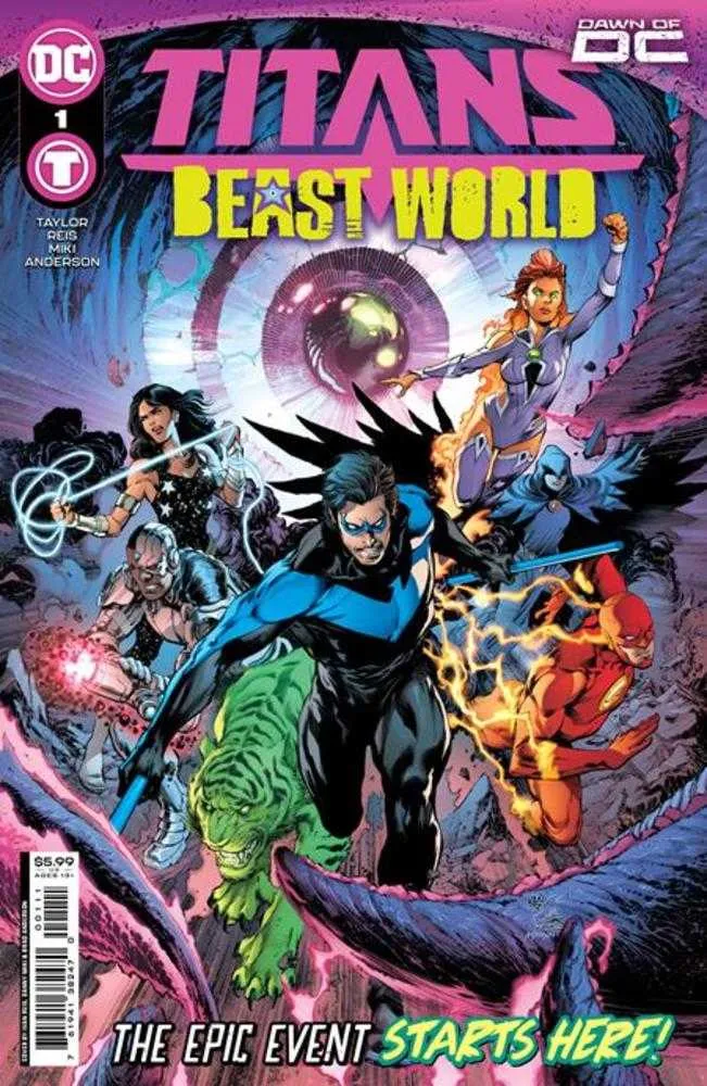 Titans Beast World #1 (sur 6) Couverture A Ivan Reis & Danny Miki