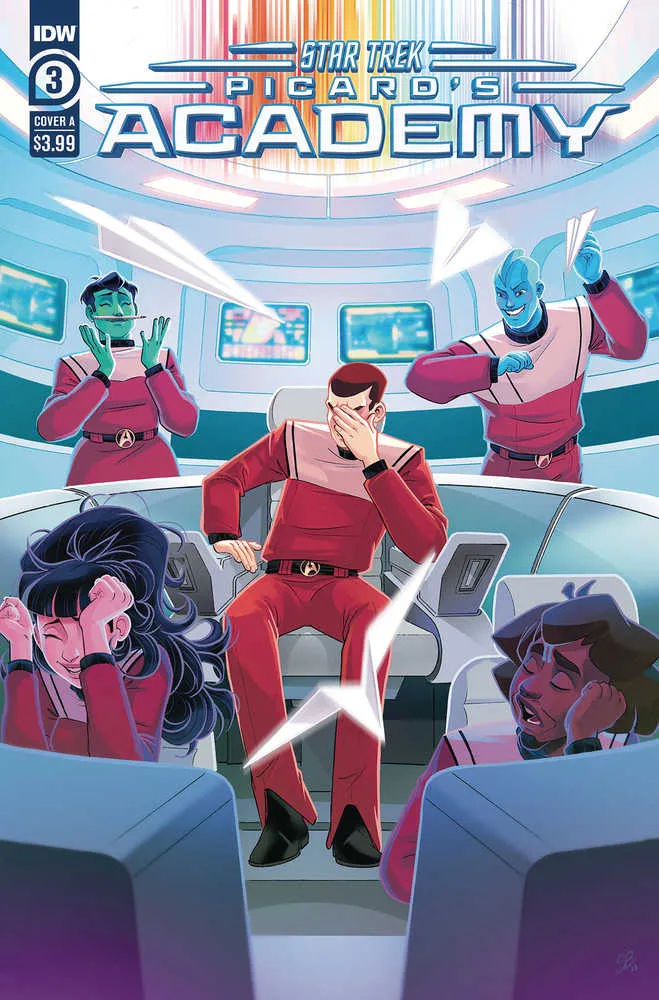 Star Trek Picards Academy #3 Couverture A Boo
