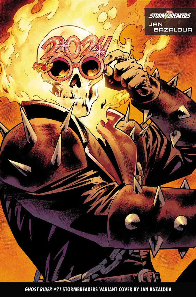 Ghost Rider #21 Jan Bazaldua Variante Stormbreakers