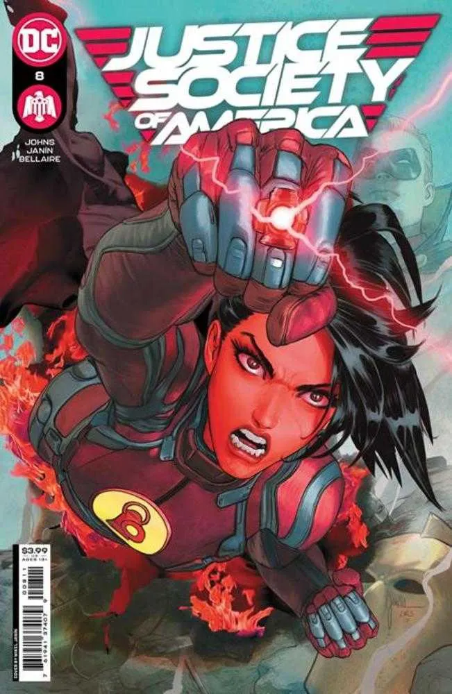 Justice Society Of America #8 (sur 12) Couverture de Mikel Janin