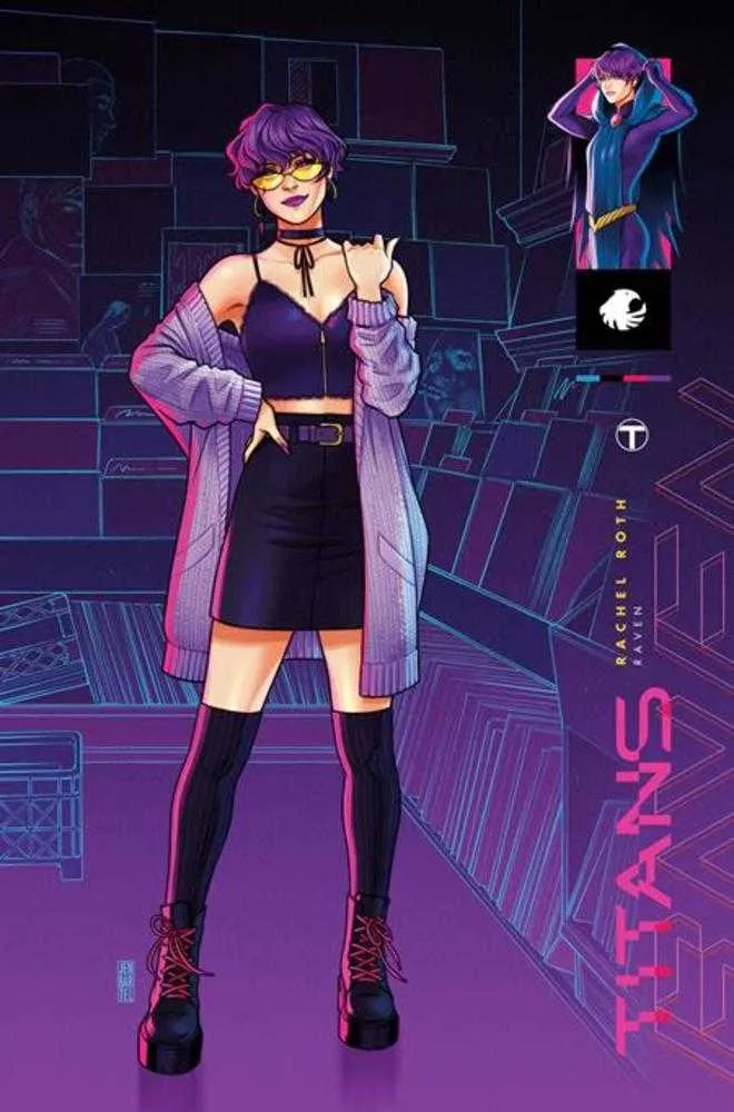 Titans #6 Couverture B Jen Bartel Variante sur papier cartonné