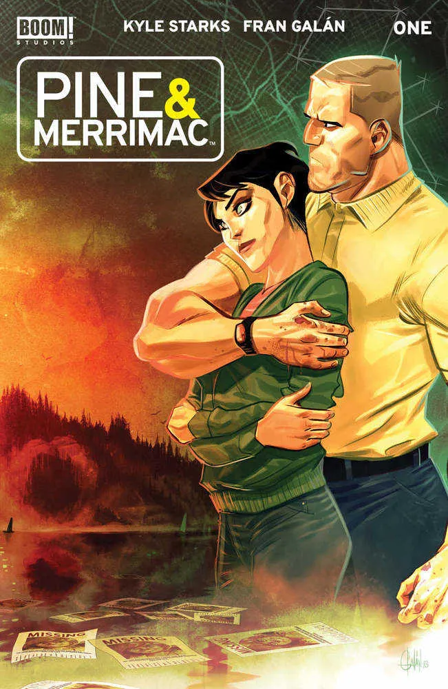 Pine et Merrimac n° 1 (sur 5) Couverture A Galan
