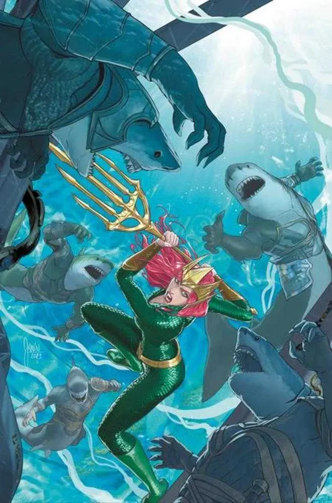 Titans Beast World Tour Atlantis #1 (One Shot) Couverture A Mikel Janin
