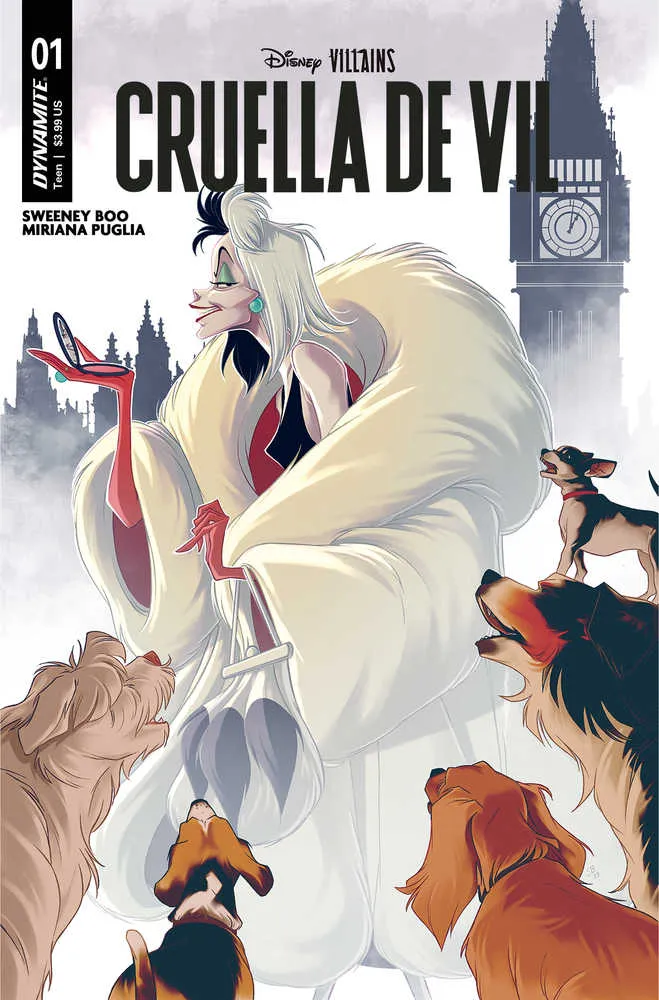 Cruella De Vil, méchante Disney n° 1, couverture A Boo