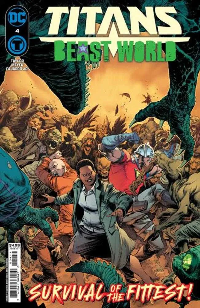 Titans Beast World #4 (sur 6) Couverture A Ivan Reis