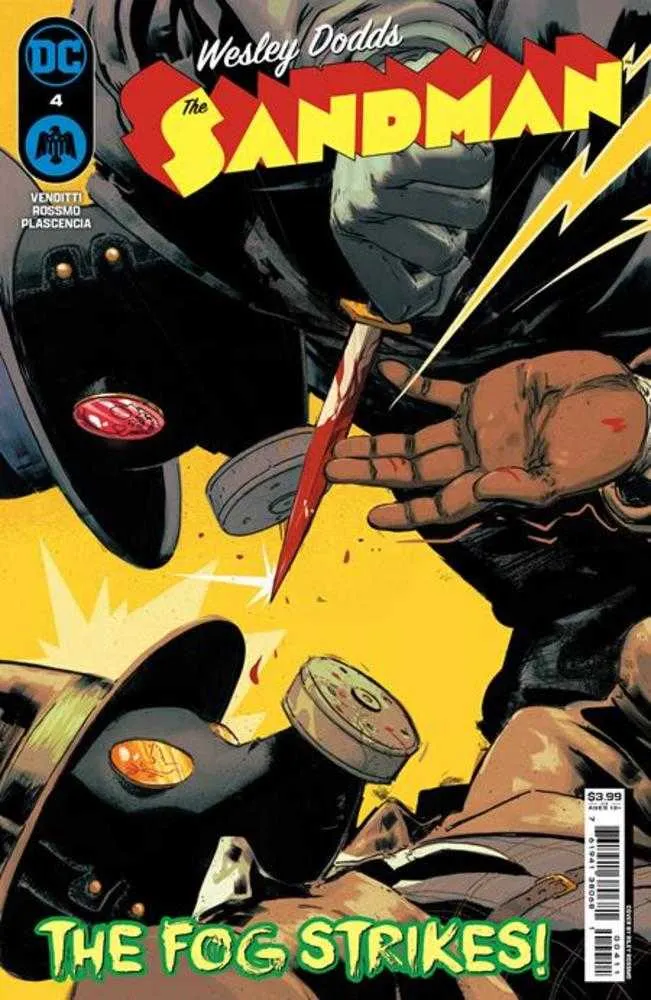 Wesley Dodds, The Sandman n° 4 (sur 6), couverture A, Riley Rossmo