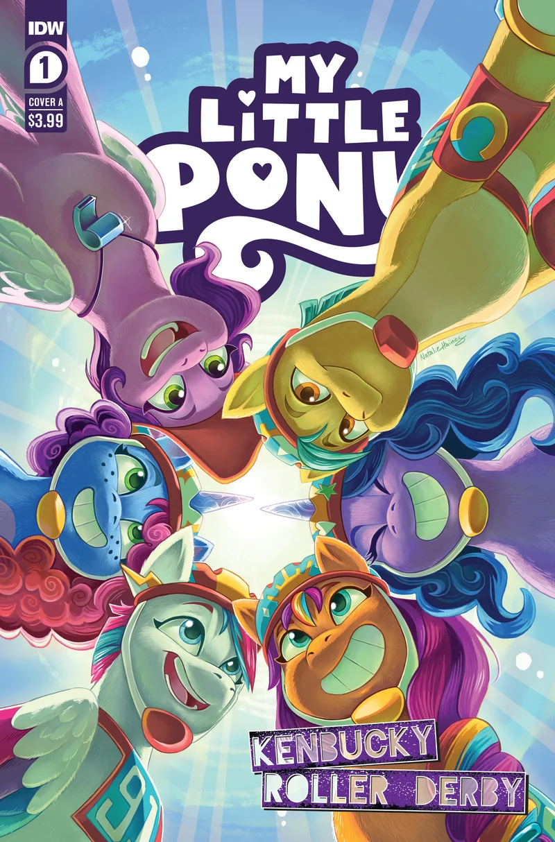 Mon Petit Poney : Kenbucky Roller Derby #1 Couverture A (Haines)