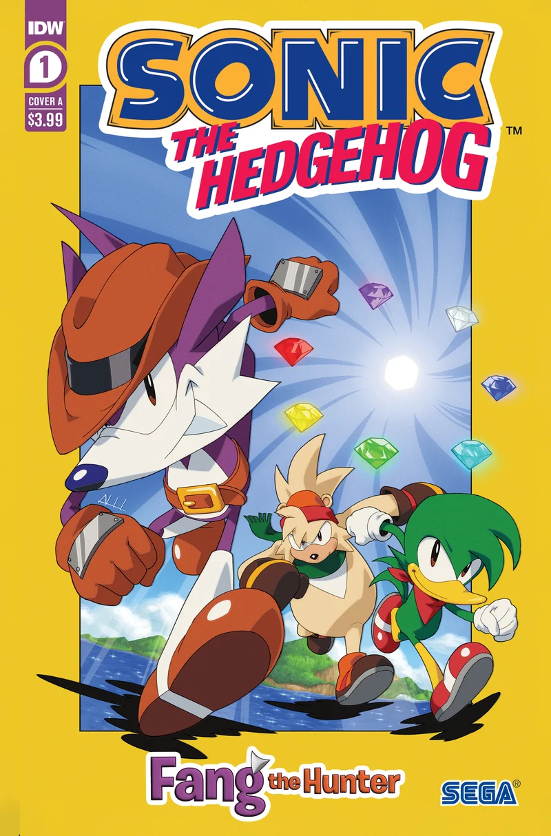 Sonic le Hérisson : Fang le Chasseur #1 Couverture A (Hammerstrom)