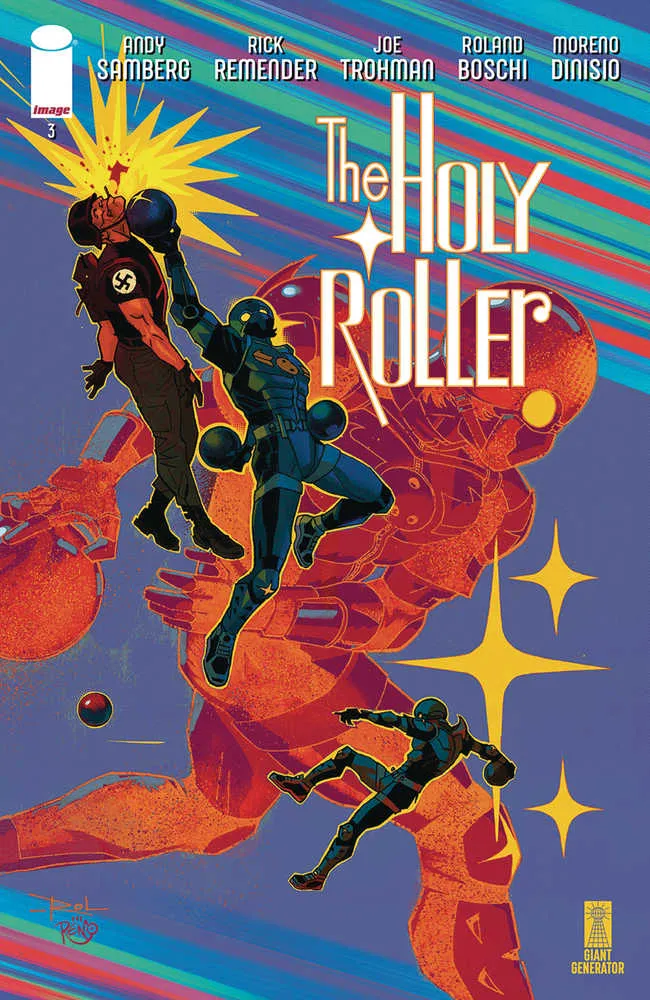 Holy Roller #3 (sur 9) Couverture A Roland Boschi & Moreno Dinisio (Public averti)
