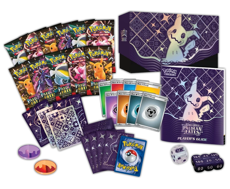 JCC POKÉMON SV4.5 : COFFRET D'ÉLITE DES DESTINS DE PALDEAN