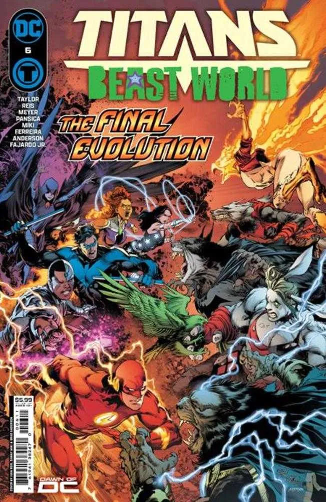 Titans Beast World #6 (sur 6) Couverture A Ivan Reis