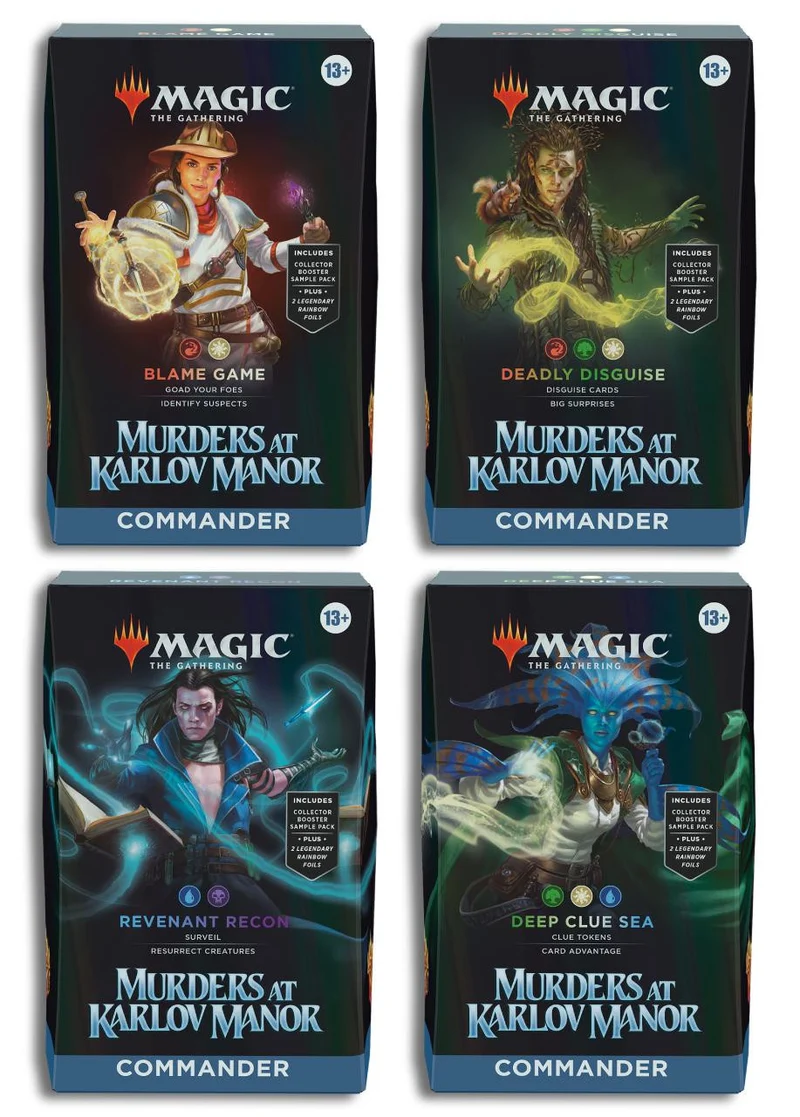 MEURTRES AU MANOIR KARLOV : COMMANDANT DECKS