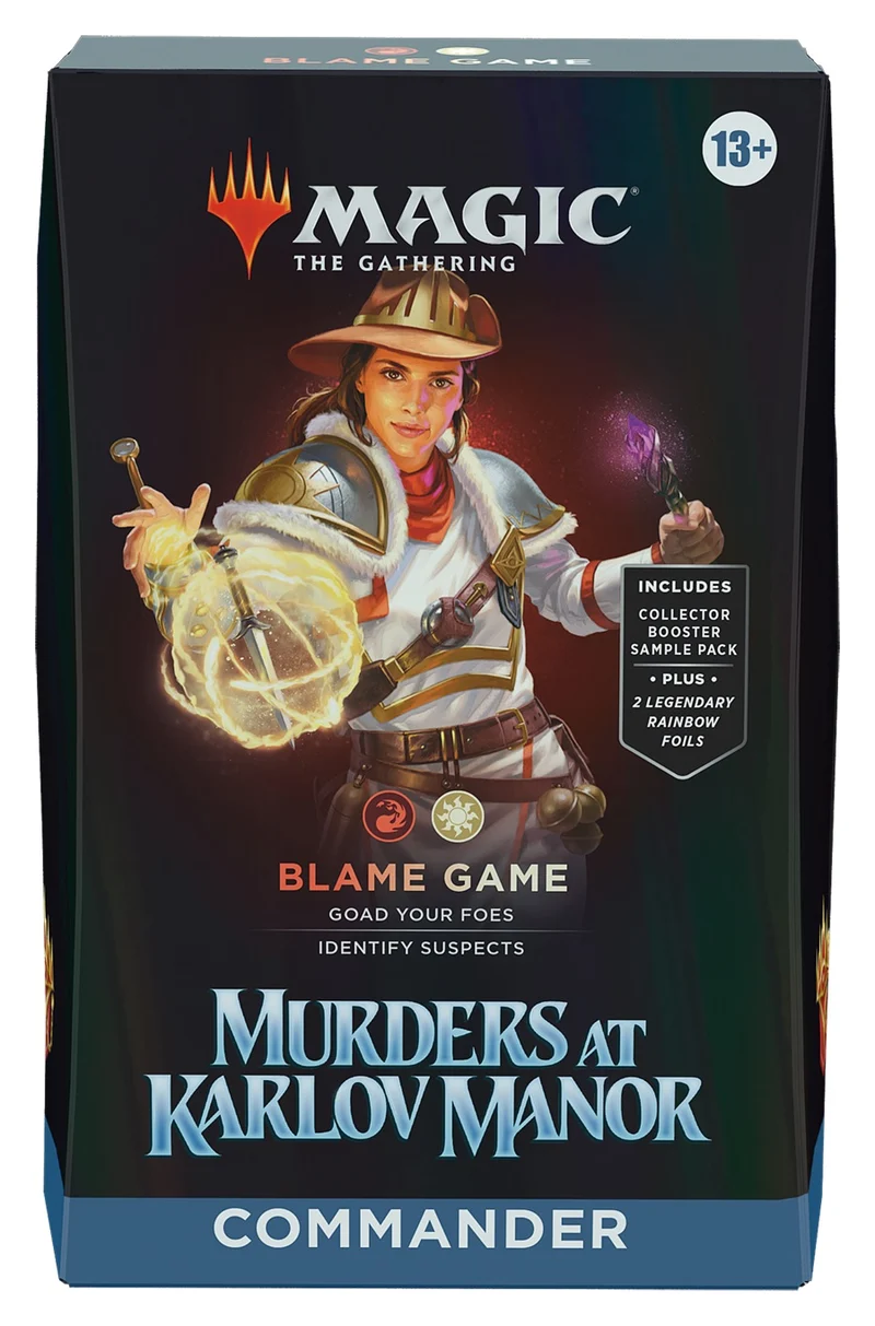 MEURTRES AU MANOIR KARLOV : COMMANDANT DECKS