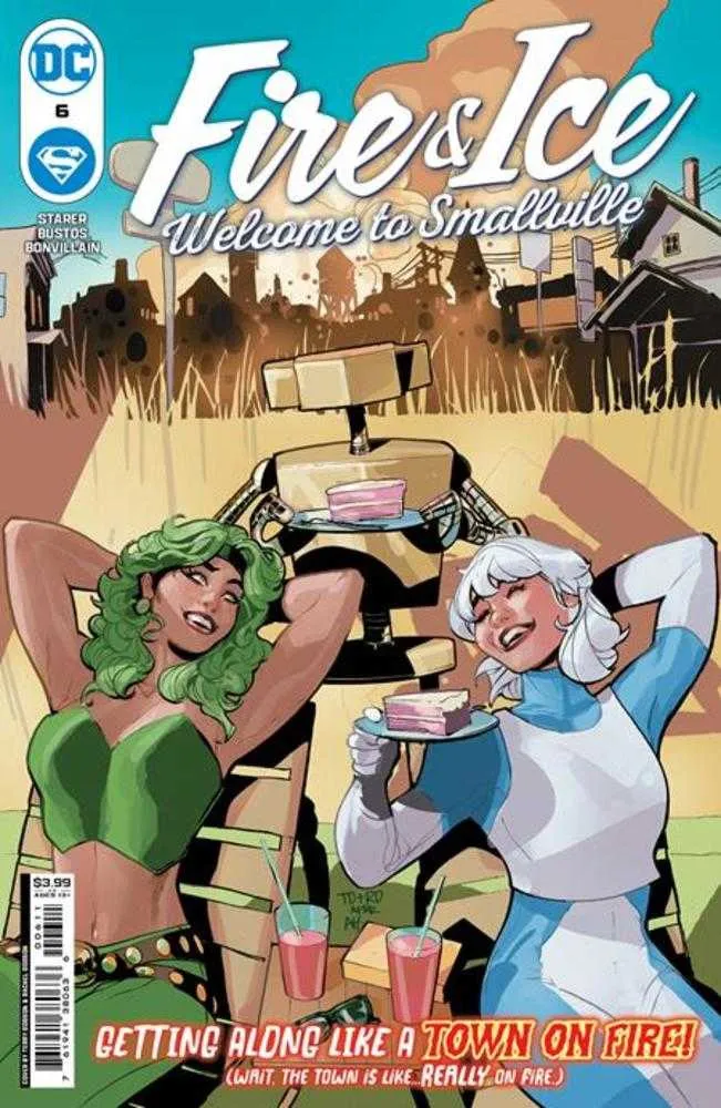 Feu et Glace Bienvenue à Smallville n° 6 (sur 6) Couverture A Terry Dodson