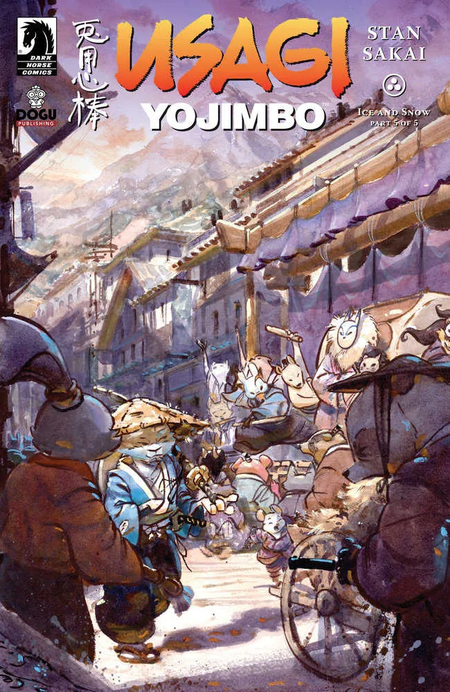 Usagi Yojimbo : Glace et Neige #5 (Couverture B) (Jared Cullum)