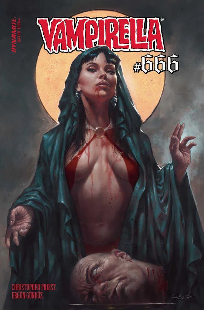 Vampirella #666 Couverture E Parrillo Feuille #666