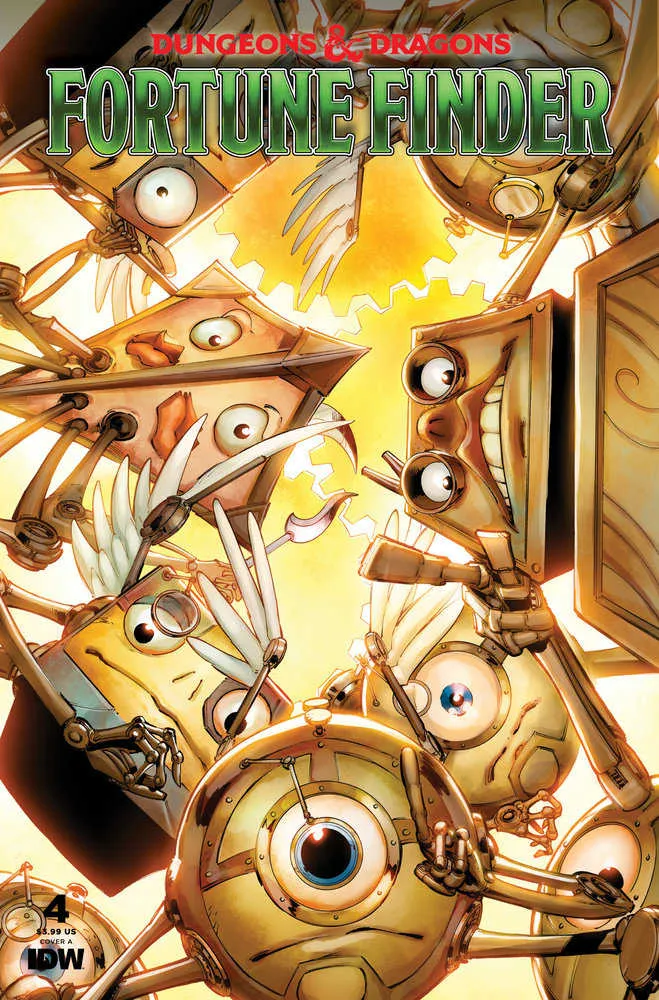 Donjons & Dragons : Fortune Finder #4 Couverture A (Dunbar)