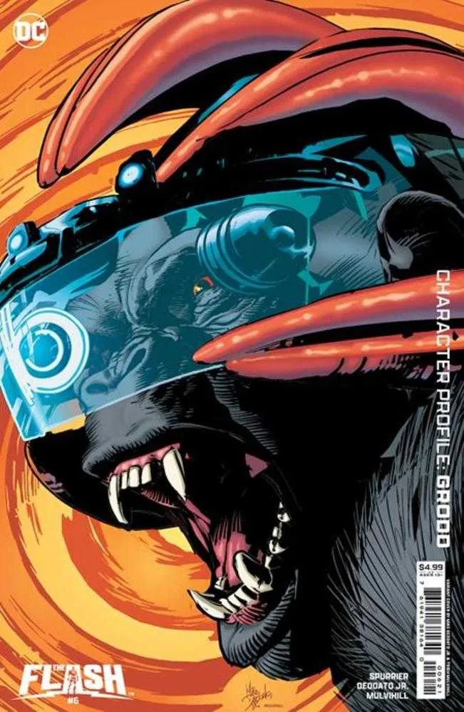 Flash #6 Couverture B Mike Deodato Jr Variante sur papier cartonné