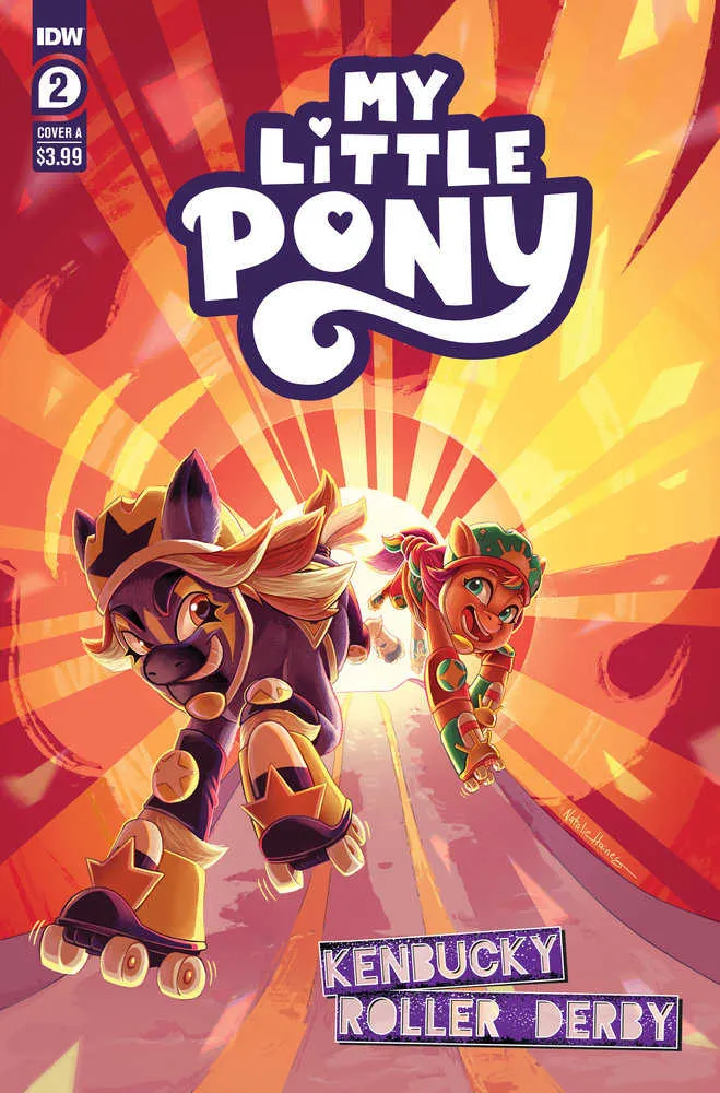 Mon Petit Poney : Kenbucky Roller Derby #2 Couverture A (Haines)