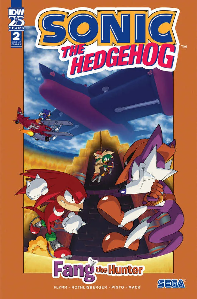 Sonic le Hérisson : Fang le Chasseur #2 Couverture A (Hammerstrom)