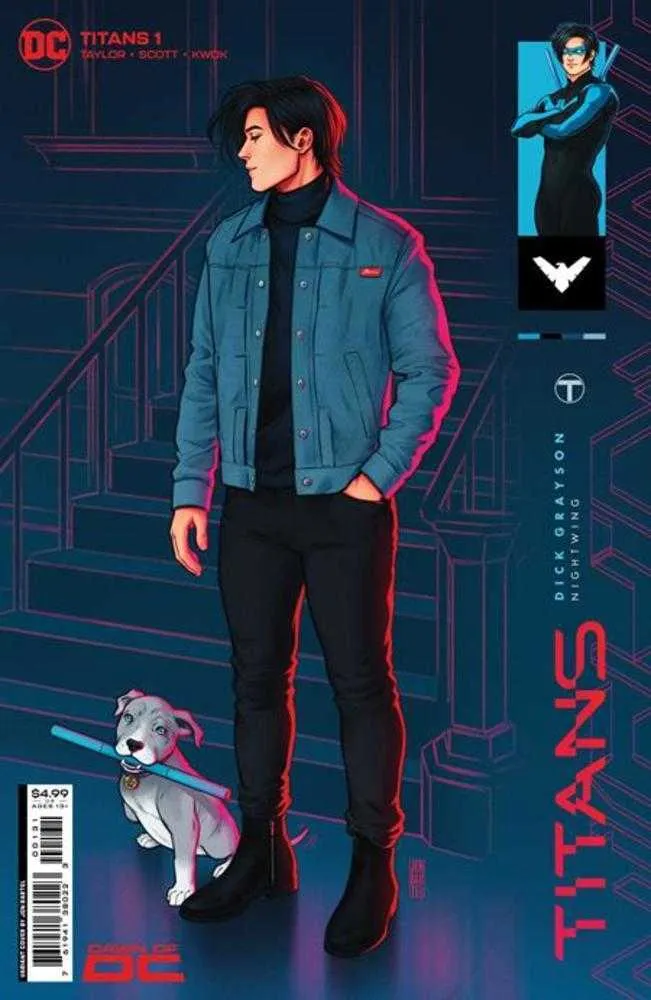 Titans #1 Couverture C Jen Bartel Variante sur papier cartonné