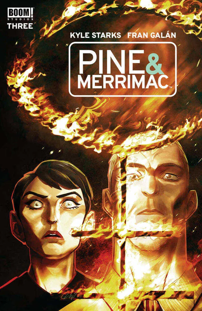 Pine et Merrimac n° 3 (sur 5) Couverture A Galan