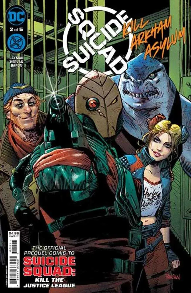 Suicide Squad Kill Arkham Asylum #2 (sur 5) Couverture A Dan Panosian (Public averti)
