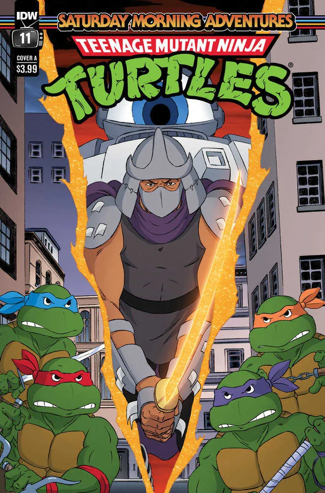 Les Tortues Ninja : Aventures du samedi matin #11 Couverture A (Schoening)