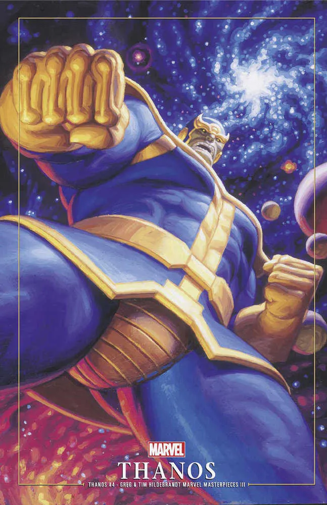 Thanos n° 4 Greg et Tim Hildebrandt Thanos Marvel Masterpieces III Variant