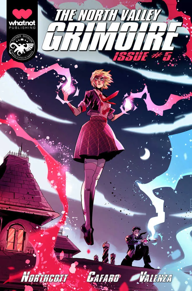 Grimoire de North Valley n° 5 (sur 5) Couverture A Izzo (Public averti)